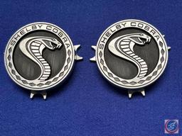 (2) Shelby Cobra Horn Panel Emblem S9MS-3649-A