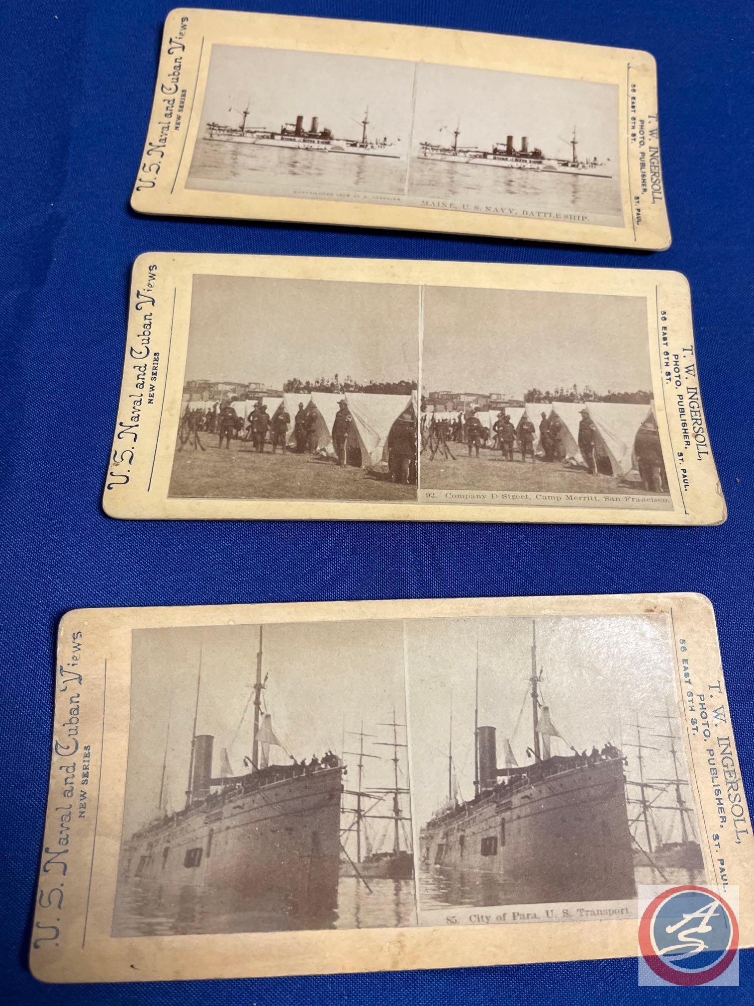 Assortment of Vintage 3D Viewer Photo Cards