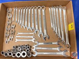 Assortment of Craftsman Wrenches and Sockets