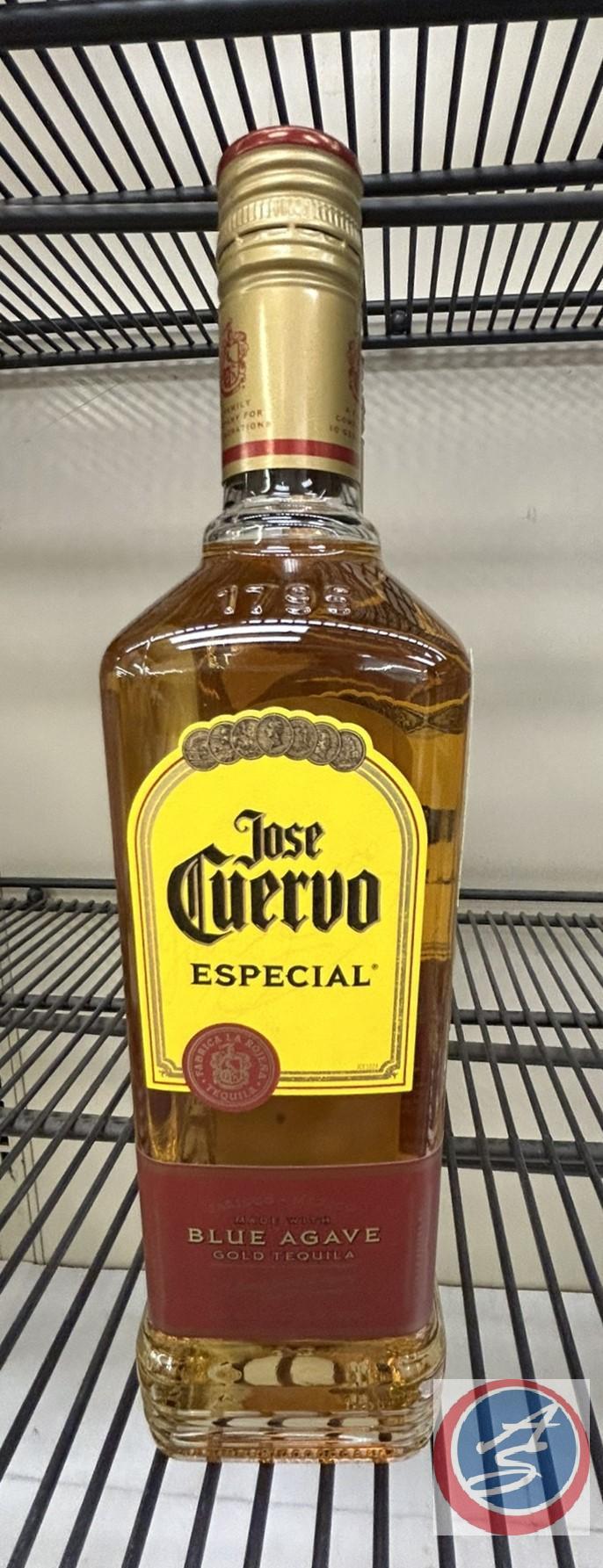 (3) Jose Cuervo Gold Tequila (times the money)