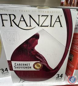 (2) Franzia Cabernet Sauvignon (times the money)