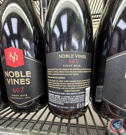 (9) Noble Vines Pinot Noir (times the money)