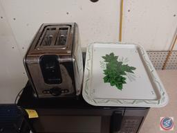 Hamilton Beach microwave and Food Network toaster