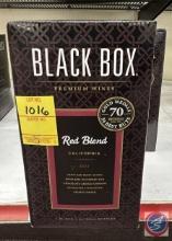 (5) Black box wine Red blend (times the money)