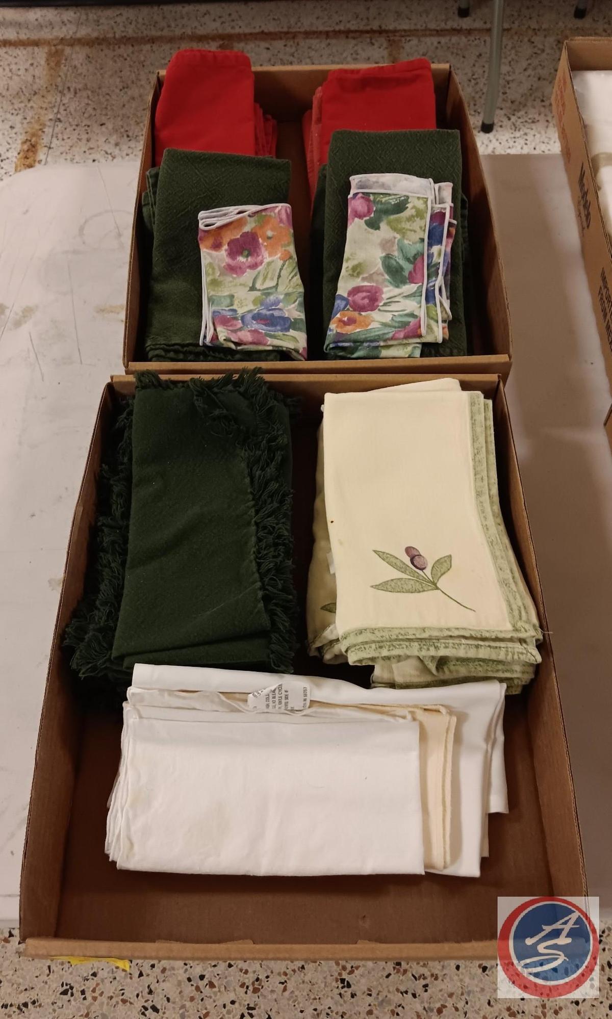 Variety of linens