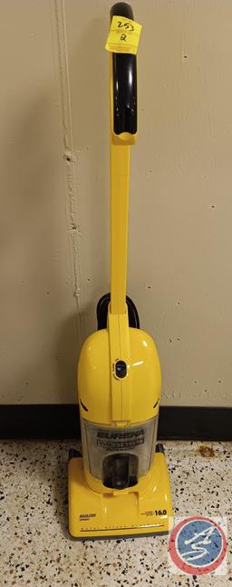 Oreck and Eureka vacuums