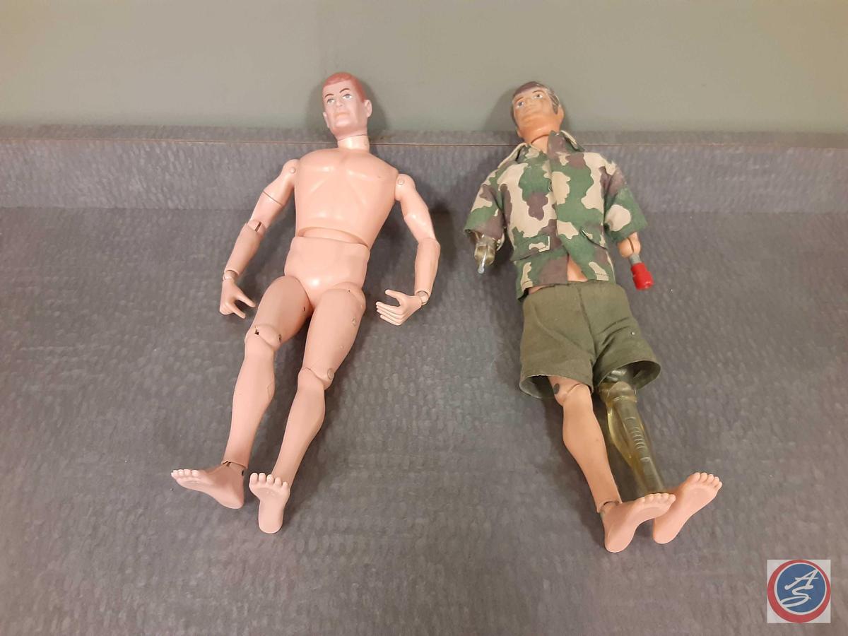 12" G.I. Joe 1967/75 Action Figure & 12" G.I. Joe Mike Power Atomic Man