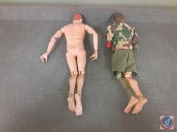 12" G.I. Joe 1967/75 Action Figure & 12" G.I. Joe Mike Power Atomic Man