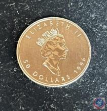 1996 Canadian 50 Dollar Coin