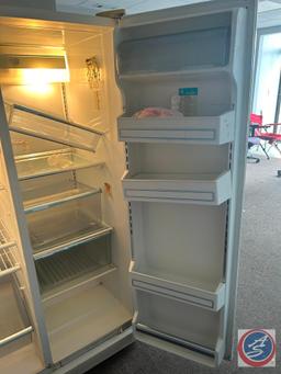 GE double door fridge and freezer