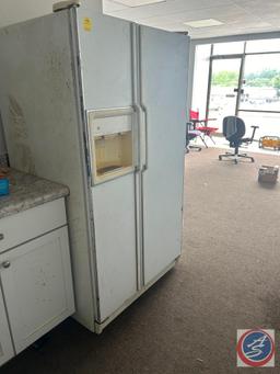 GE double door fridge and freezer