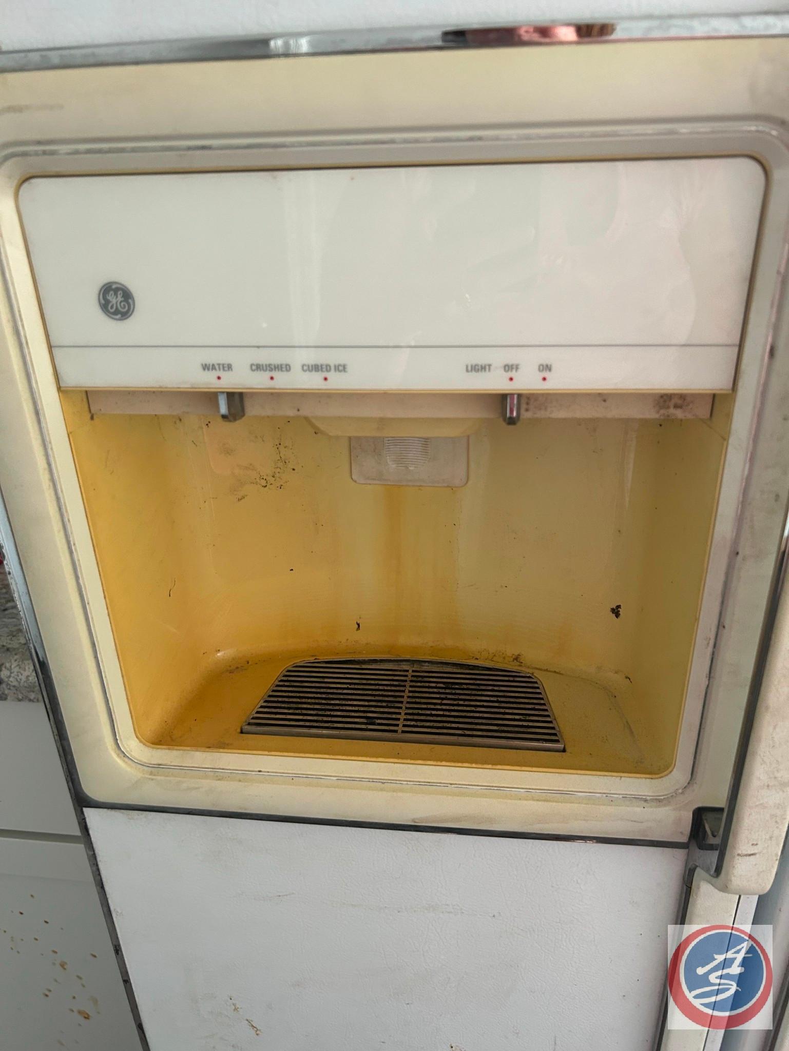 GE double door fridge and freezer