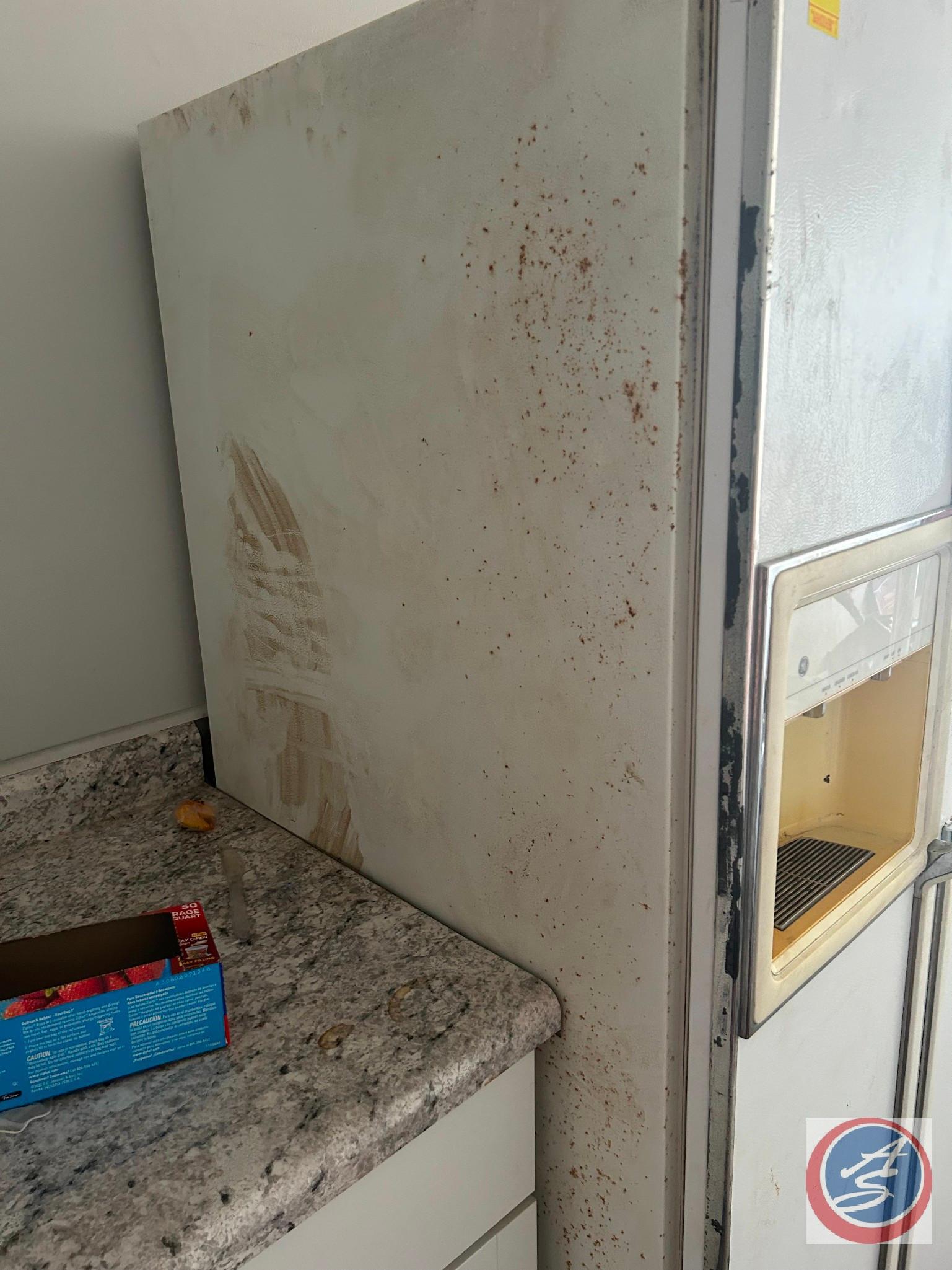 GE double door fridge and freezer