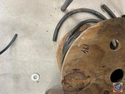 hose reel with hydraulic hose