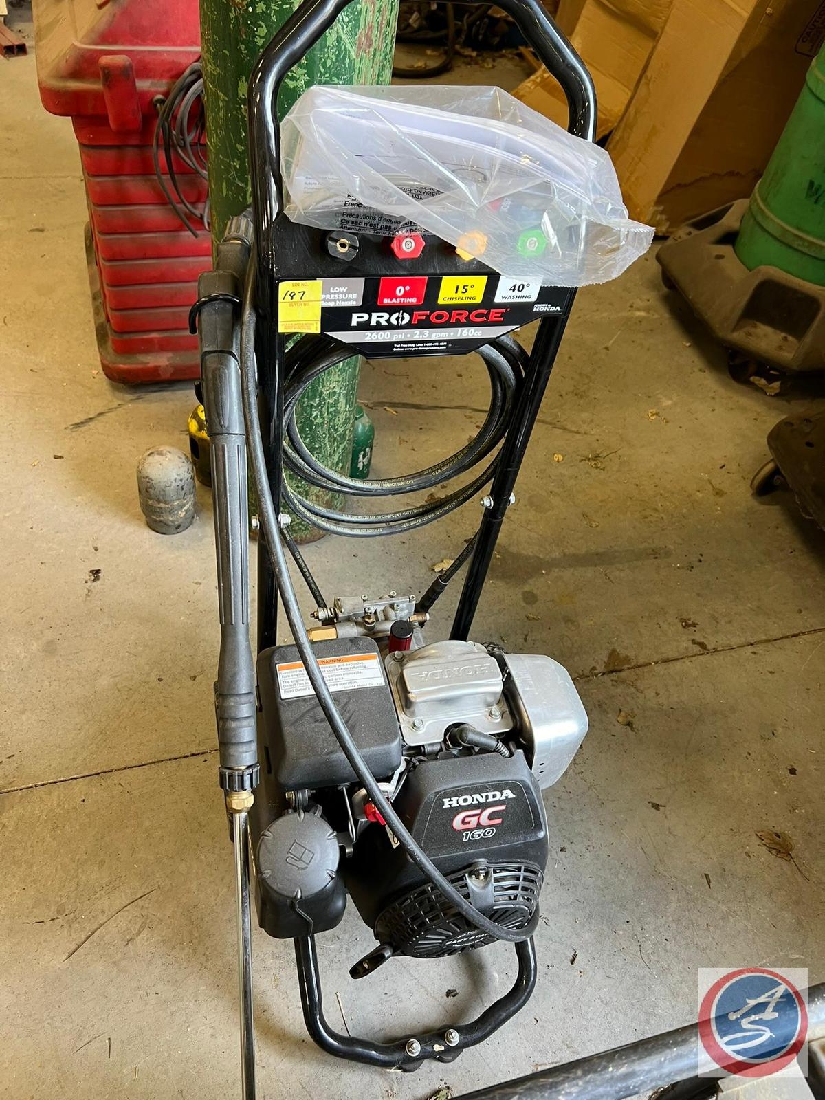honda proforce new power washer with Honda engine