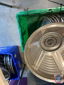 (4) sets of 4 Mustang hub caps