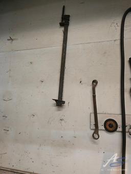 Contents of Wall: Tools (minus Arc Air)