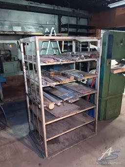 Metal 6 Shelf Rack
