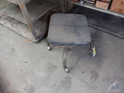 Rolling Shop Stool