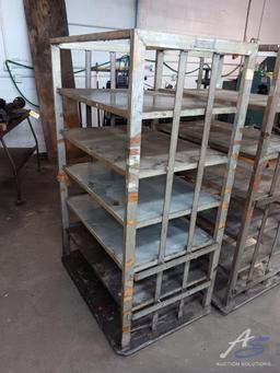 Metal 6 Shelf Rack