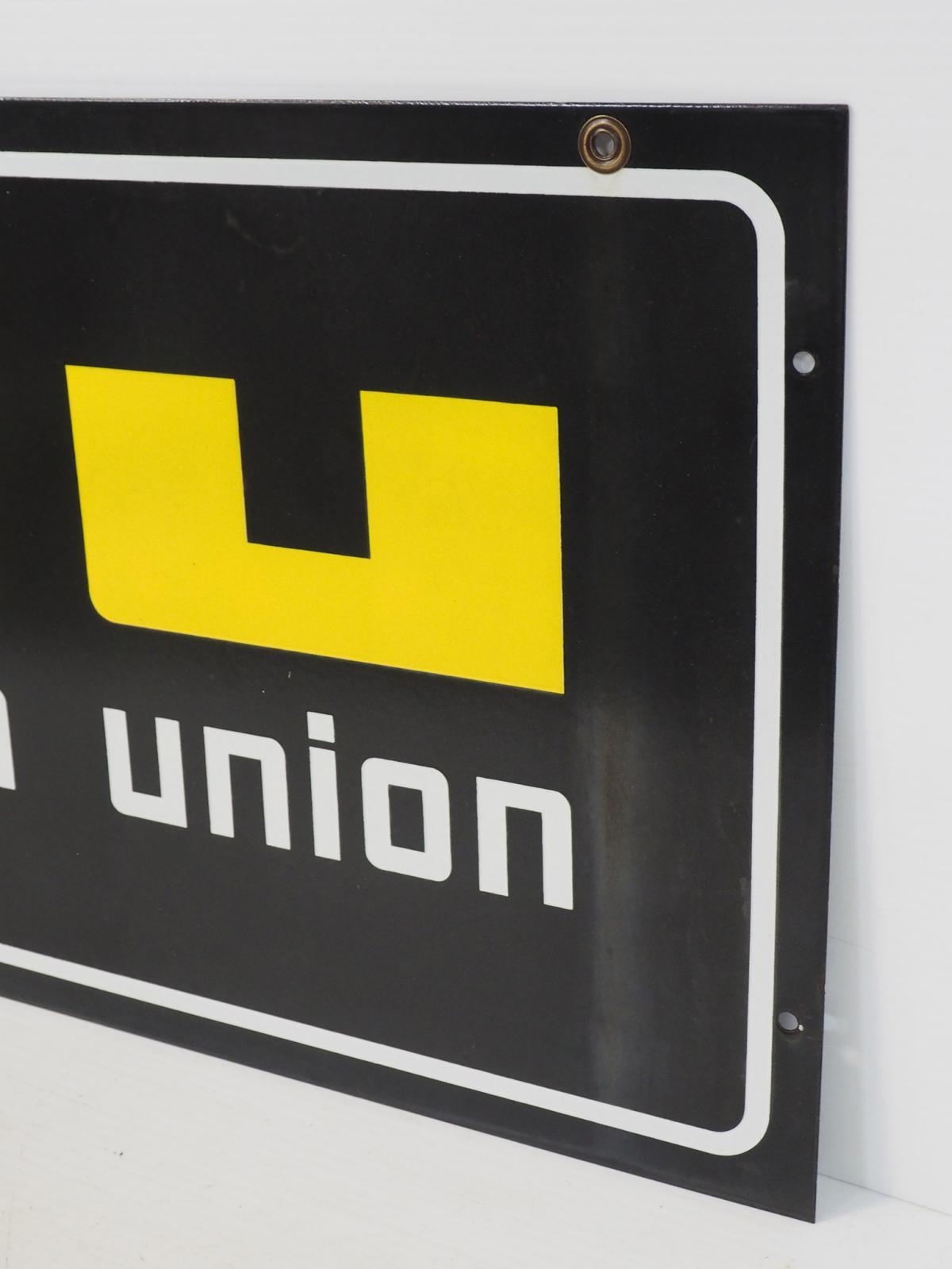 Western Union sign