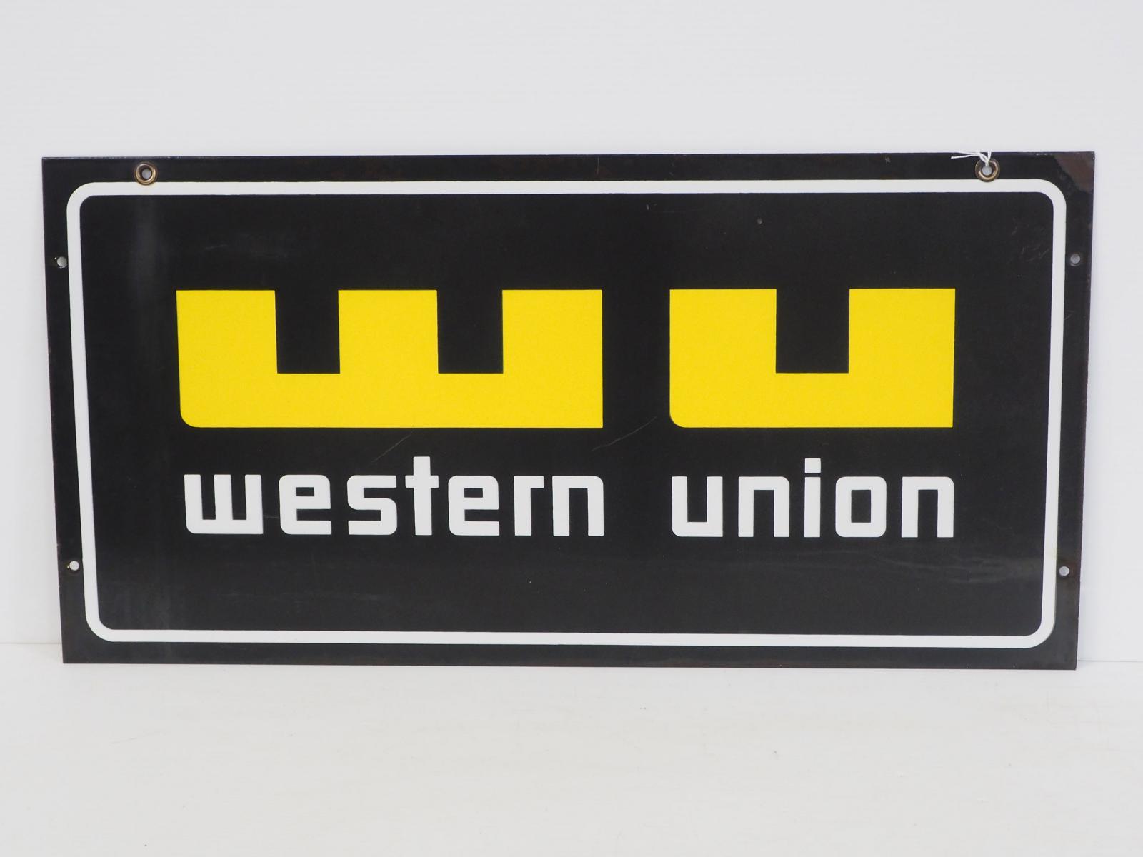 Western Union sign