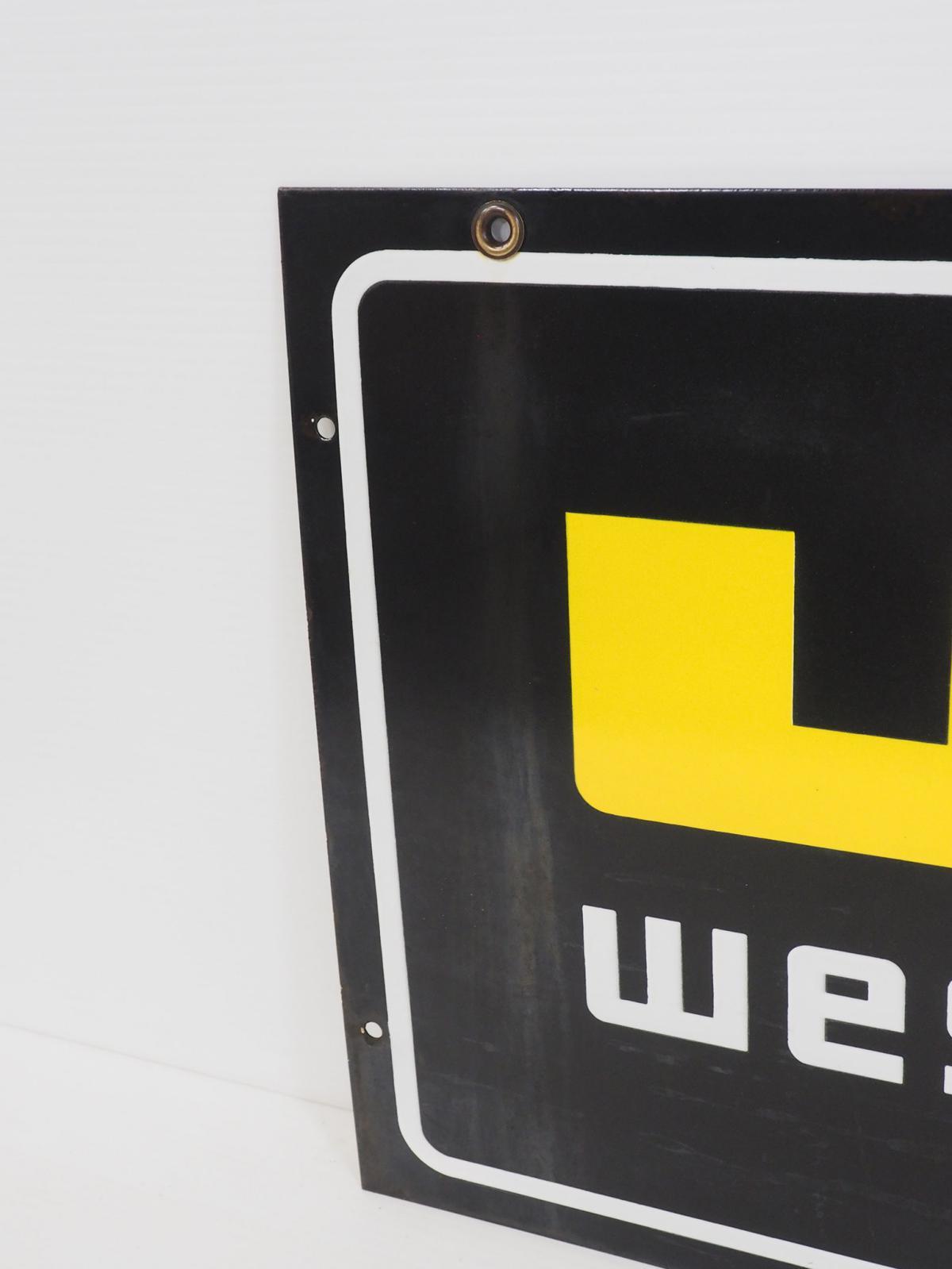 Western Union sign