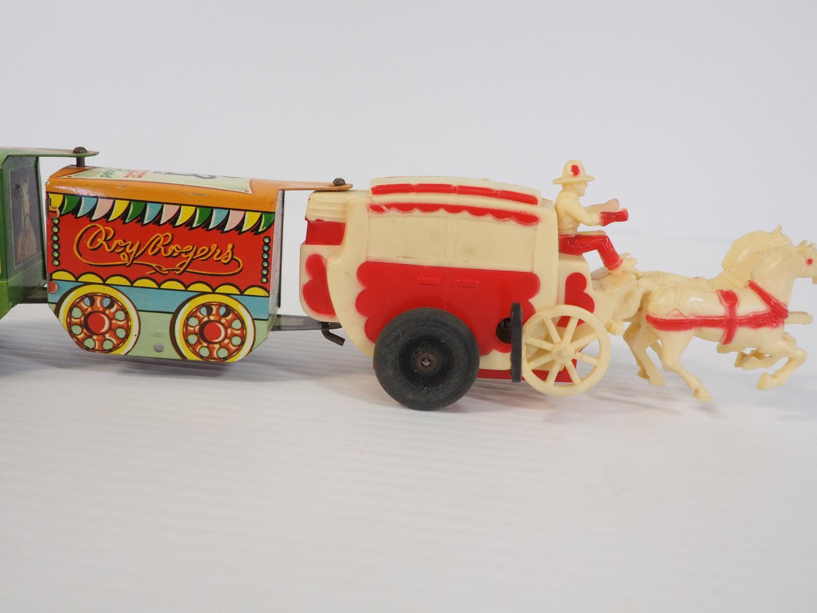 Marx Roy Rogers Stagecoach Wagon Train