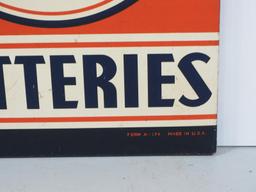 Delco Batteries sign