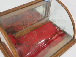 Country store Pepsin Gum display case