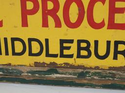 Midwest Woolen Mills sign