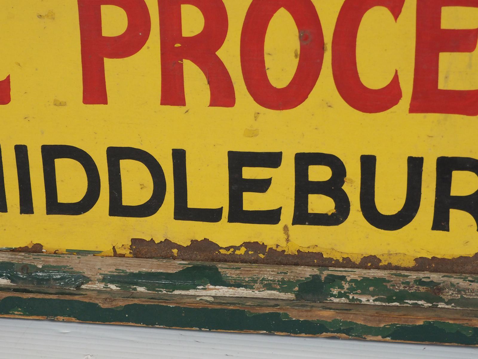 Midwest Woolen Mills sign