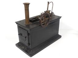 Self-contained steam engine
