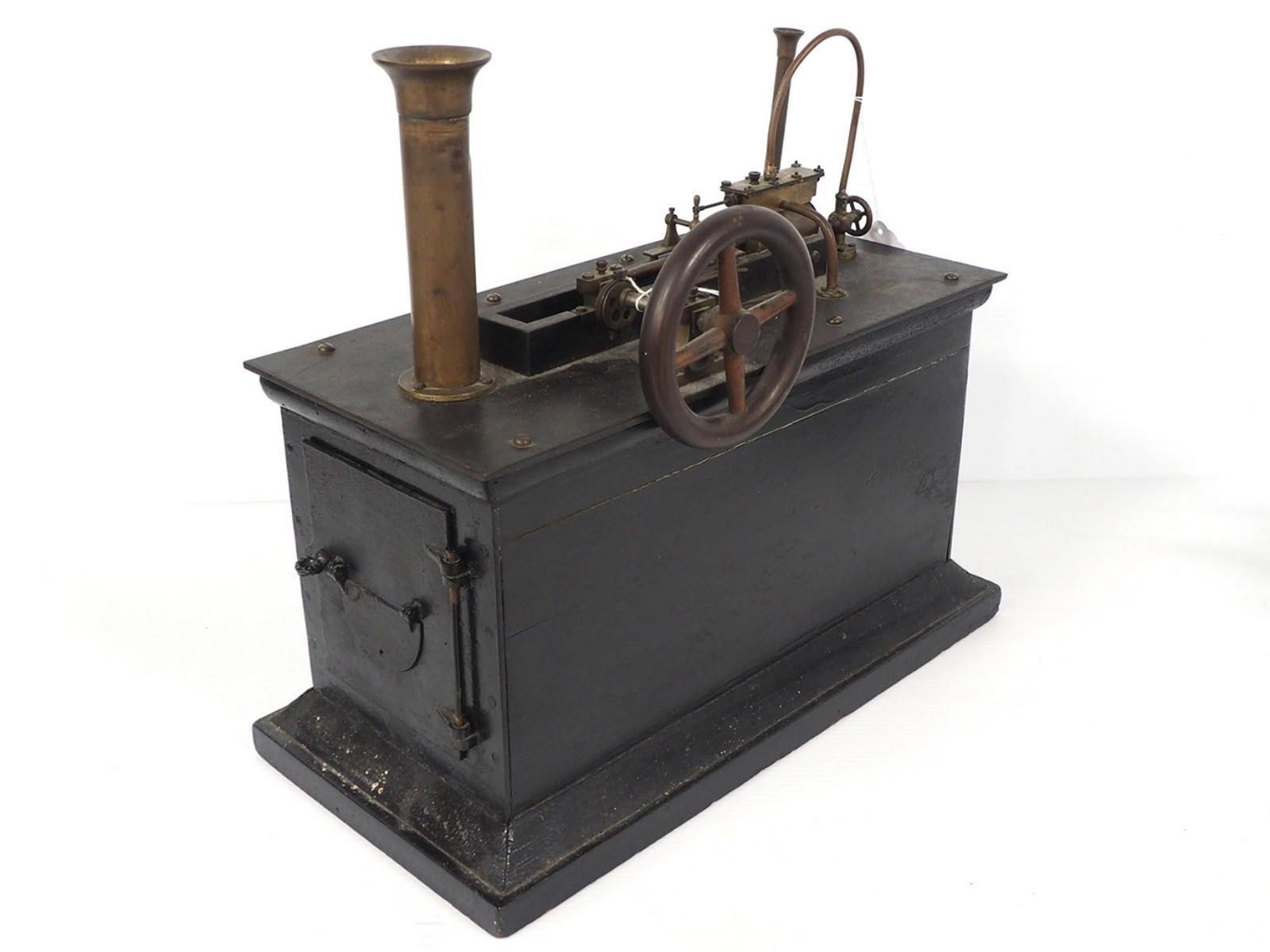 Self-contained steam engine