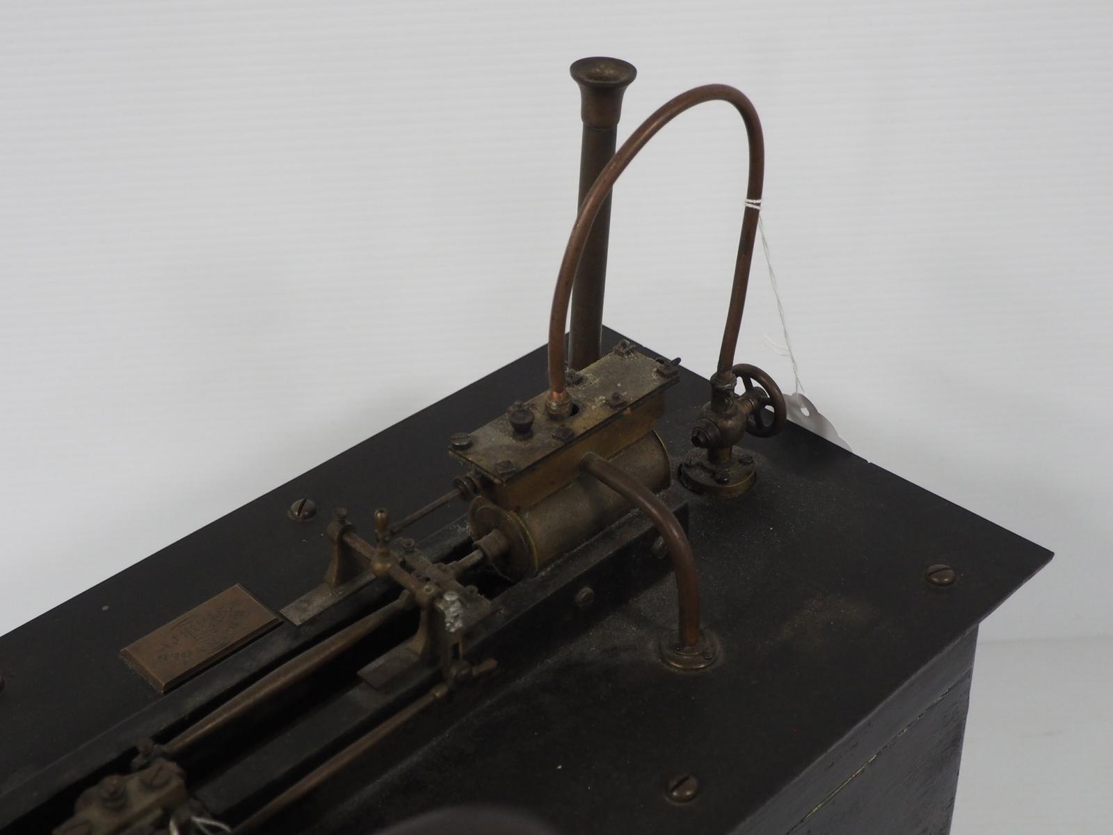 Self-contained steam engine