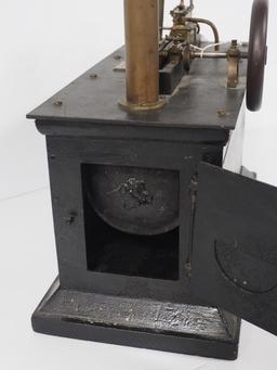 Self-contained steam engine