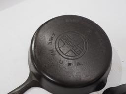 (2) Griswold No.7 cast iron skillets