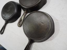 (3) Cast iron skillets