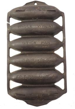 Griswold No.28 Whole Wheat Stick Pan