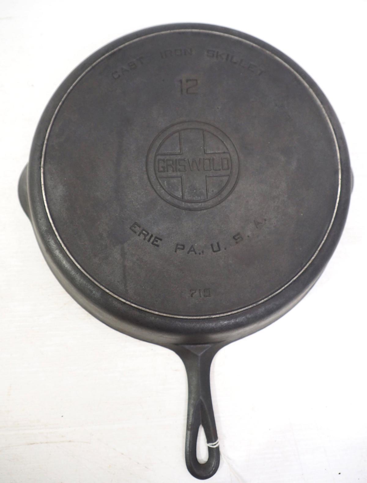 Griswold cast iron No.12 Skillet