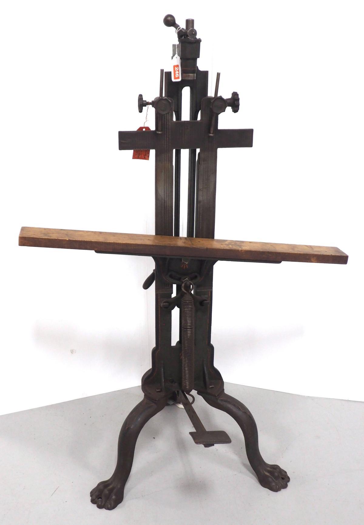 W.F. Barnes Mortising Machine