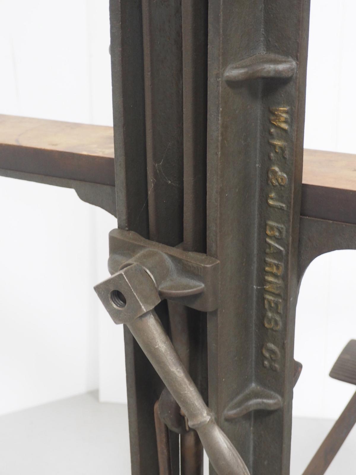 W.F. Barnes Mortising Machine
