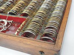Opthamologist eye glass sample case