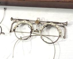 Opthamologist eye glass sample case