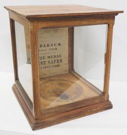 E.T. Barnum cheese display case