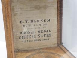 E.T. Barnum cheese display case