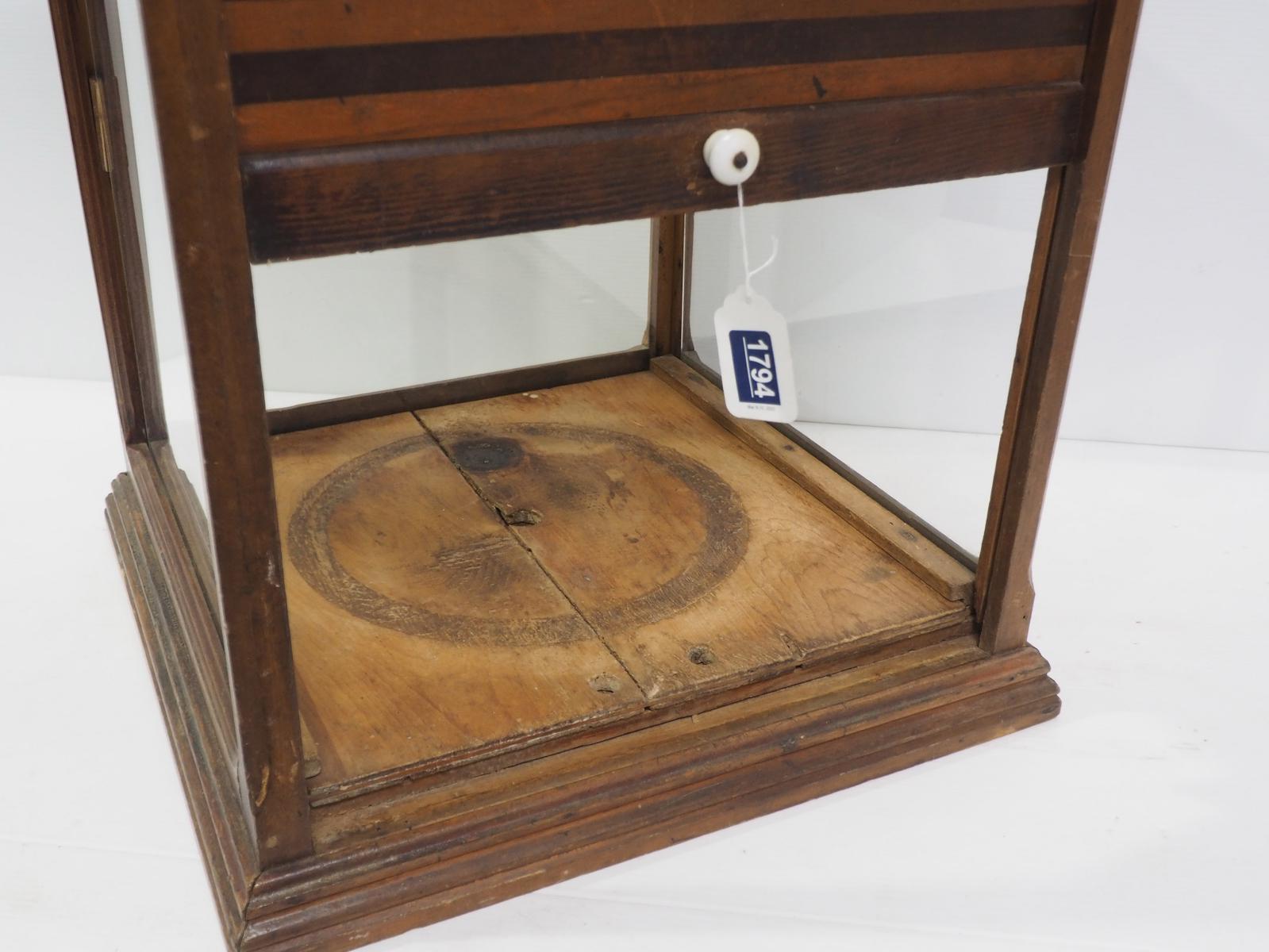E.T. Barnum cheese display case