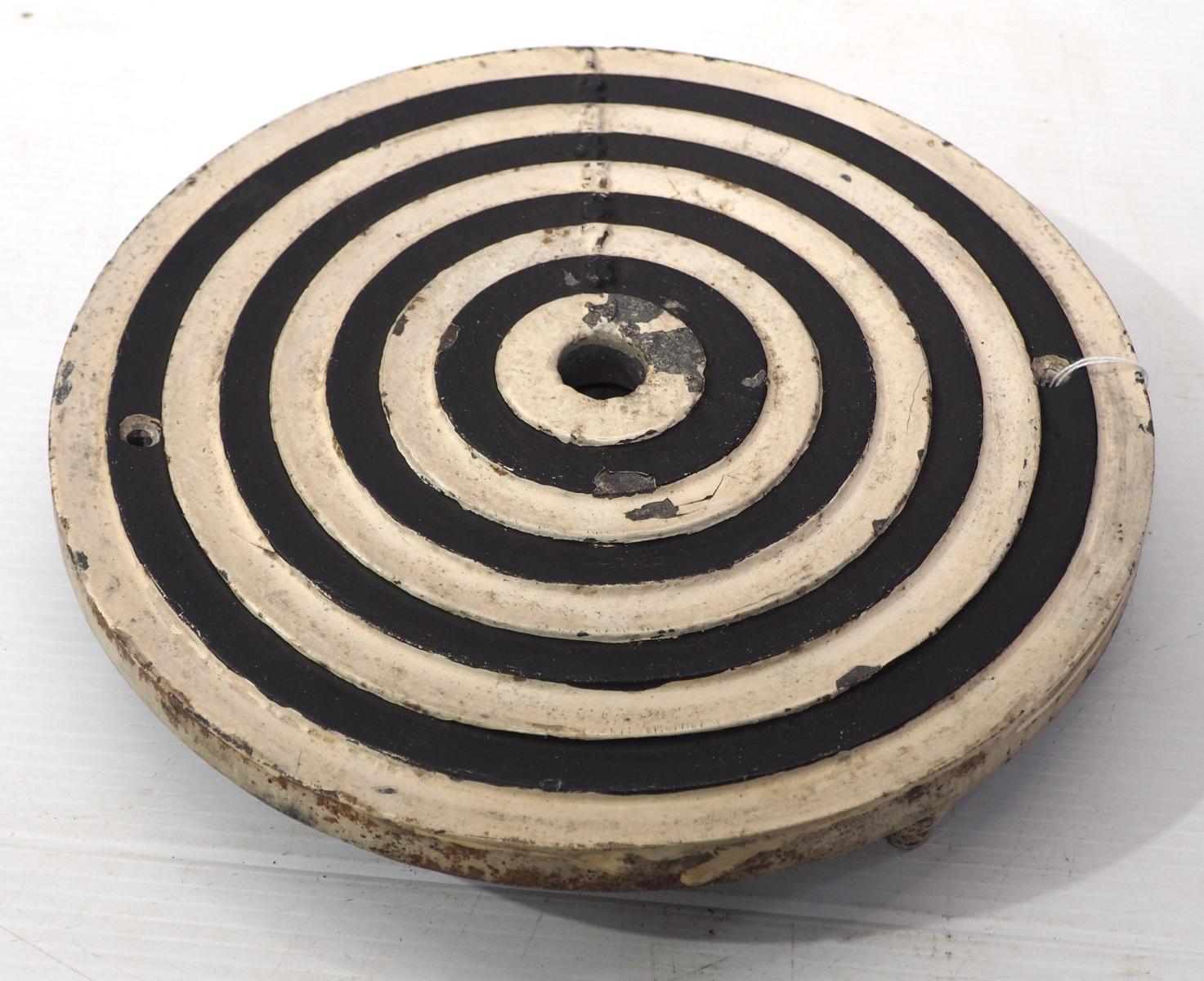 Cast iron target
