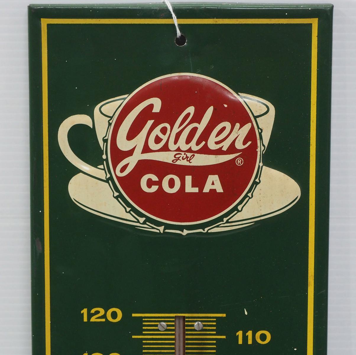 Golden Cola Sundrop thermometer
