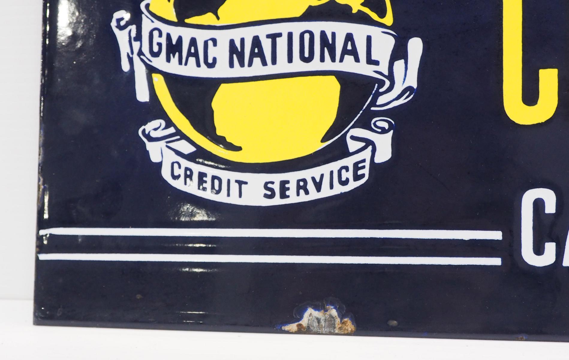 GMAC National Credit Service sign